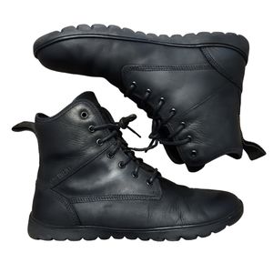 Men's Black Groundies Barefoot Boot - Williamsburg